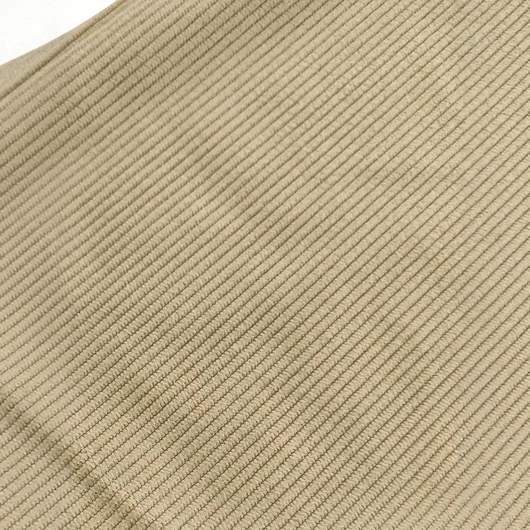 Men's Ribbed Drawstring Waist Straight-Leg Pants for Casual Wear - Comfortable Everyday Trousers