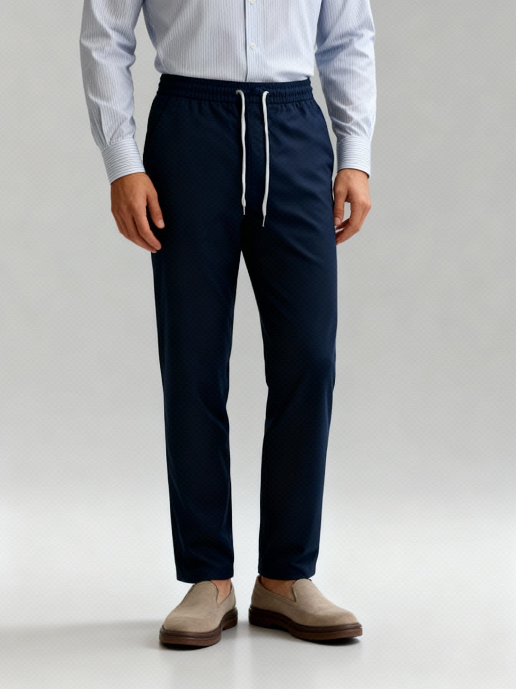 Men's Stretch Fit Pants - Comfortable Fabric - Casual Style - Ideal for Everyday Wear - Available in Multiple Sizes