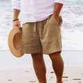 Men's Summer Lightweight Cotton Shorts for Casual Comfort and Outdoor Activities