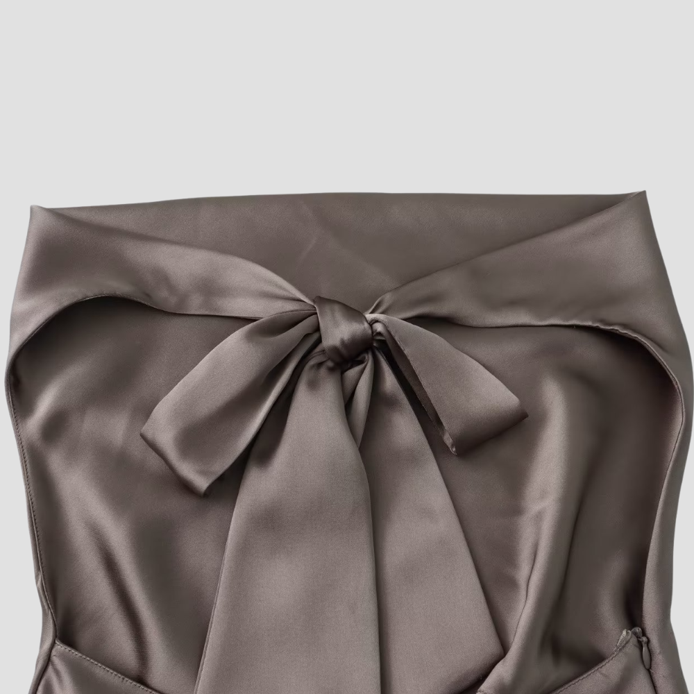 Women's Halter Neck Cowl Drape Top - Sleeveless Design with Back Tie Closure - Perfect for Casual or Dressy Occasions